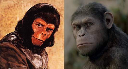 Hình ảnh gây ám ảnh trong video hậu trường Hành tinh khỉ bản gốc 3