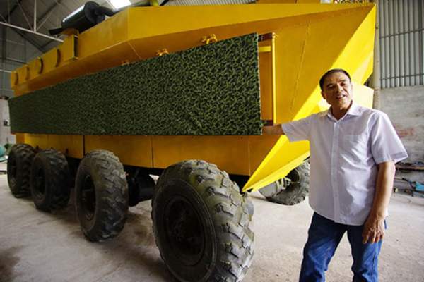 Bán xe bọc thép 2 tỷ giá đồng nát, “thợ vườn” làm máy phát điện triệu USD