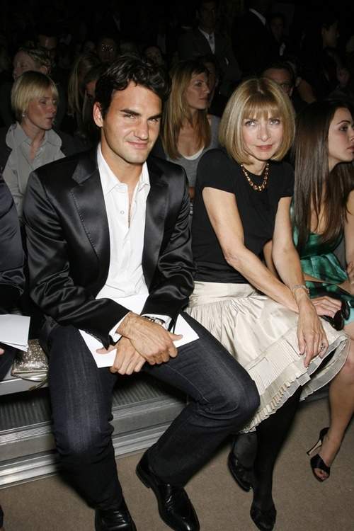 Mối duyên tình đặc biệt của Roger Federer và nữ hoàng làng thời trang