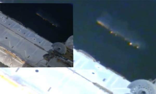 Video: Phi thuyền khổng lồ “theo dõi” trạm vũ trụ ISS 2