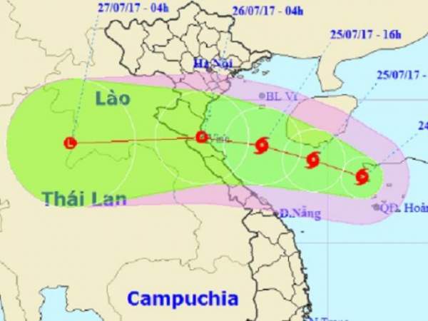 Chiều tối nay, bão số 4 giật cấp 10 đổ bộ Hà Tĩnh – Quảng Trị 2