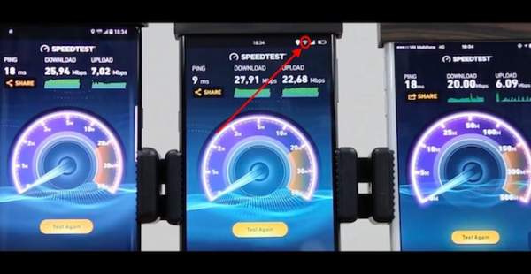 Cộng đồng mạng "bóc phốt" video đo tốc độ 4G trên Bphone 2 bằng... Wi-Fi 2