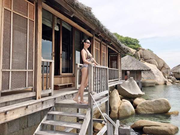 Hoa hậu Hà Kiều Anh 41 tuổi vẫn quá bốc lửa với bikini 5