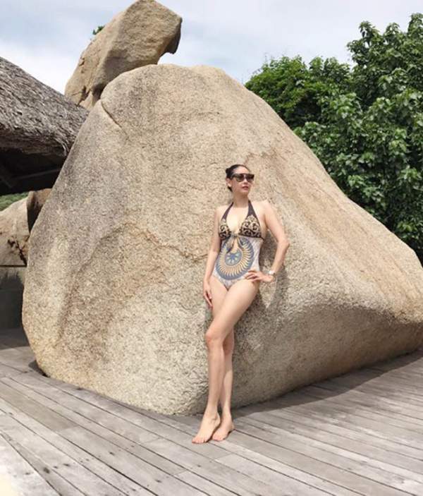 Hoa hậu Hà Kiều Anh 41 tuổi vẫn quá bốc lửa với bikini 7