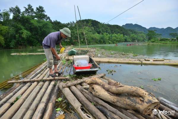 Lạng Sơn: Cô lập giữa ốc đảo, người dân thót tim qua cầu phao bằng tre nứa 5