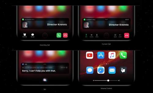 Ngắm concept iPhone 8 UI với thanh Home Bar thông minh 3