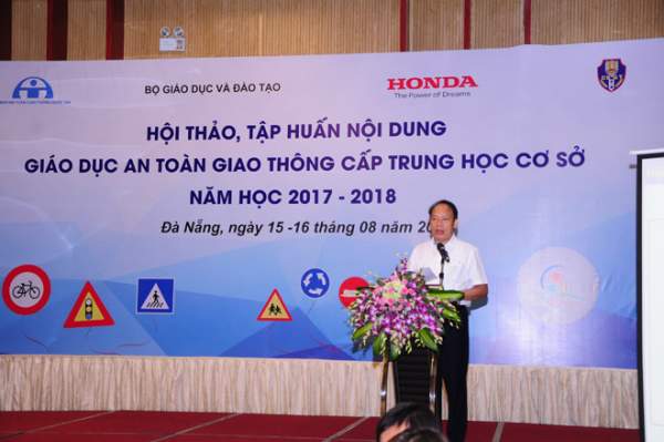 Honda Việt Nam khởi động chương trình giáo dục ATGT cho học sinh THCS 2017 - 2018 2