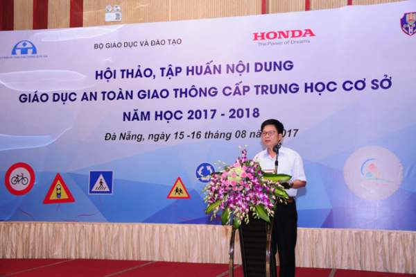 Honda Việt Nam khởi động chương trình giáo dục ATGT cho học sinh THCS 2017 - 2018