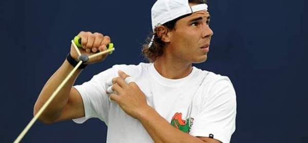 "Bò tót làng banh nỉ" Nadal lực lưỡng vượt xa Roger Federer 6