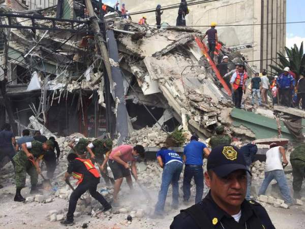 Động đất mạnh giáng xuống Mexico, hơn 130 người chết 6