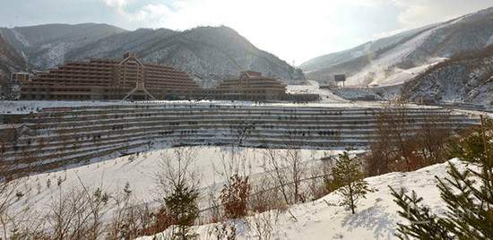 Lộ diện khu trượt tuyết tuyệt đẹp ở Triều Tiên 5