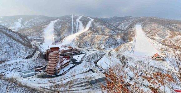 Lộ diện khu trượt tuyết tuyệt đẹp ở Triều Tiên 3