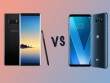 Màn hình POLED trên LG V30 và AMOLED của Galaxy Note 8 khác nhau thế nào?