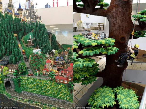 Choáng ngợp tòa nhà được làm từ 25 triệu mảnh ghép Lego 6