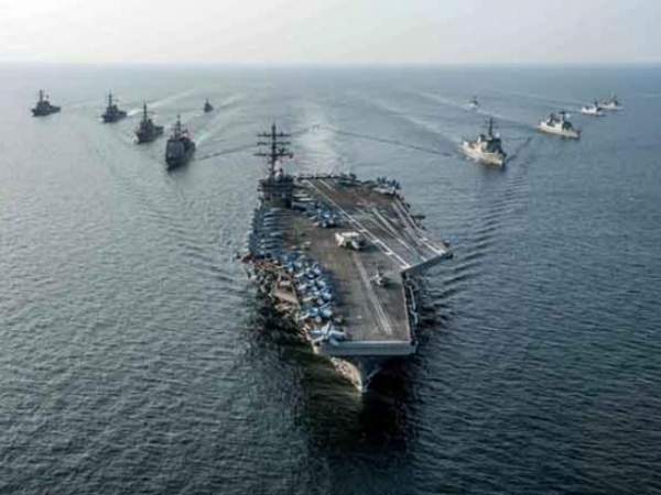 Thêm quốc gia định điều tàu sân bay áp sát Triều Tiên 3