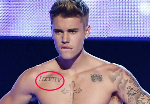Giải mã loạt hình xăm hiểm hóc của "gã trai hư" Justin Bieber 4