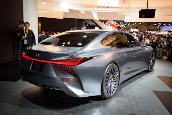 Lexus LS+ Concept lộ diện với thiết kế tuyệt đẹp 2