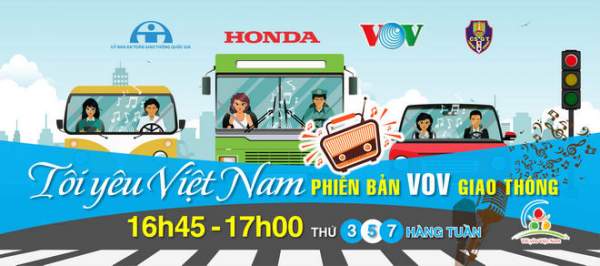 Chương trình Honda ”Tôi yêu Việt Nam” được phát sóng trên VOV Giao thông