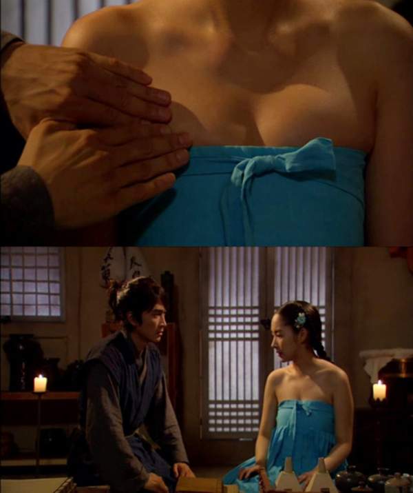 Phim Hàn cũng gây tranh cãi vì hanbok hở nửa ngực 9