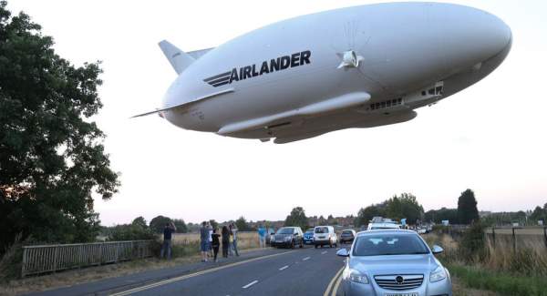 Máy bay lớn nhất thế giới Airlander 10 bị rơi, phá huỷ hoàn toàn