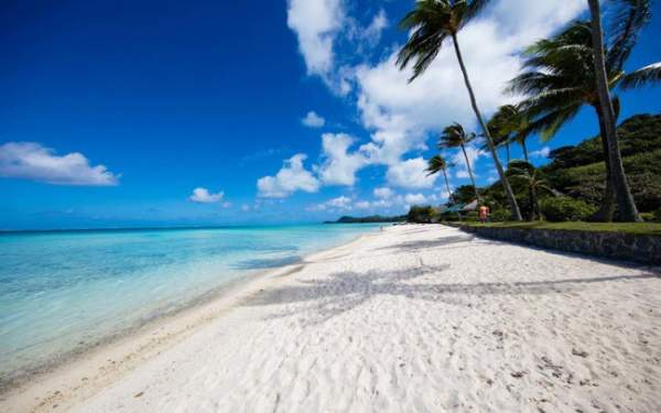 Những bãi biển cát trắng đẹp nhất thế giới 5
