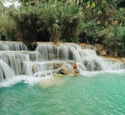 Ghé thăm dòng thác đẹp mê mẩn ở Lào 3
