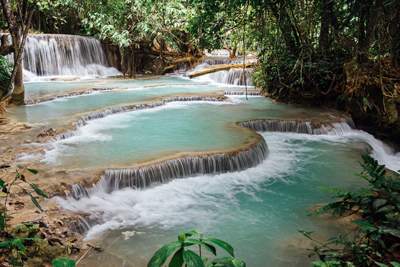 Ghé thăm dòng thác đẹp mê mẩn ở Lào 4