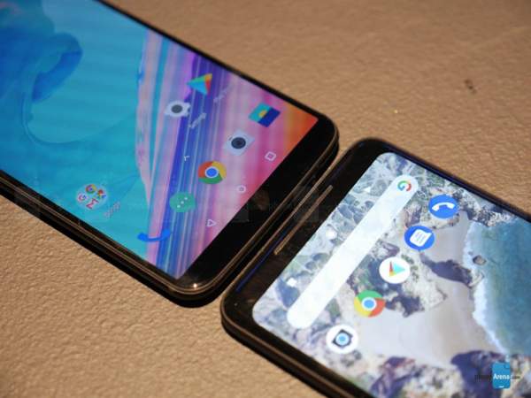 So sánh nhanh OnePlus 5T và Google Pixel 2 XL 6