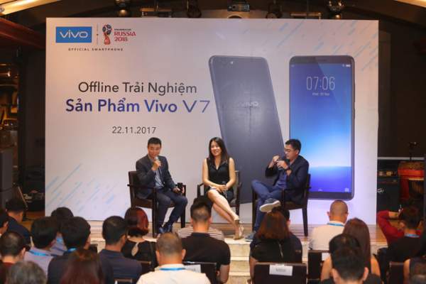 Ra mắt Vivo V7, phiên bản kế nhiệm siêu phẩm smartphone V7+ 2