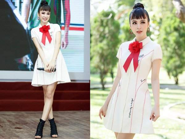 Váy tiểu thư kiêu kỳ áp đảo trong top sao Việt mặc đẹp 3