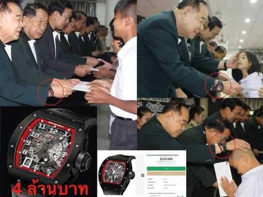 Phó Thủ tướng Thái Lan mượn đồng hồ xài rồi “quên” trả? 3
