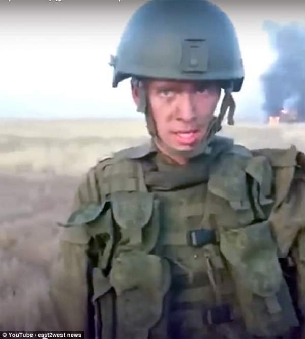 Lính Nga lỡ tay thiêu cháy tan tành xe bọc thép 500.000 USD