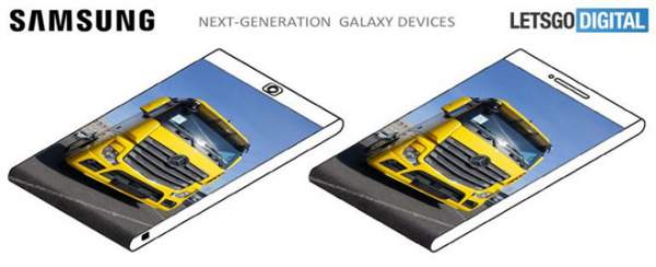 Ba ý tưởng tương lai từ điện thoại với màn hình 2 bên của Samsung 3