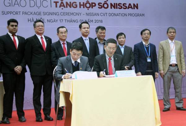 Nissan Việt Nam khởi động Chương trình Hỗ trợ giáo dục cho cơ sở đào tạo chuyên ngành ô tô 3