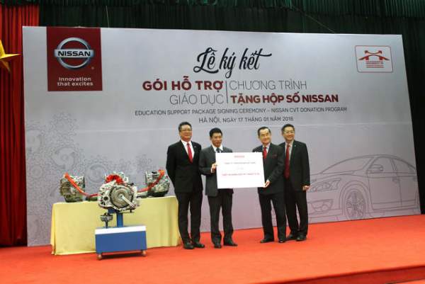 Nissan Việt Nam khởi động Chương trình Hỗ trợ giáo dục cho cơ sở đào tạo chuyên ngành ô tô 5