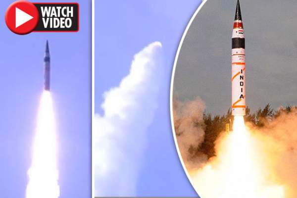 Xem Ấn Độ phóng tên lửa mạnh nhất, đủ sức bao phủ toàn lãnh thổ TQ