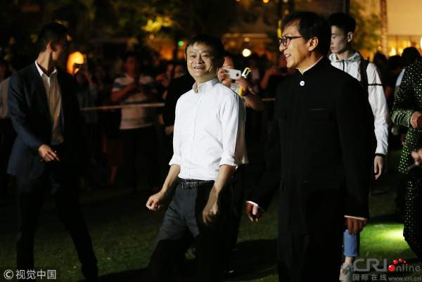 Thành Long, Lý Liên Kiệt tránh nhau tại sự kiện của Jack Ma 6