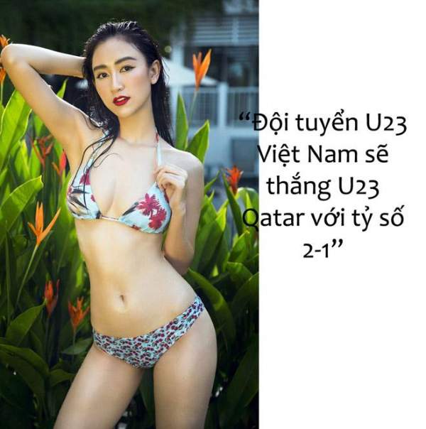 Hoa, á hậu Việt nô nức chúc đội tuyển U23 Việt Nam chiến thắng! 8