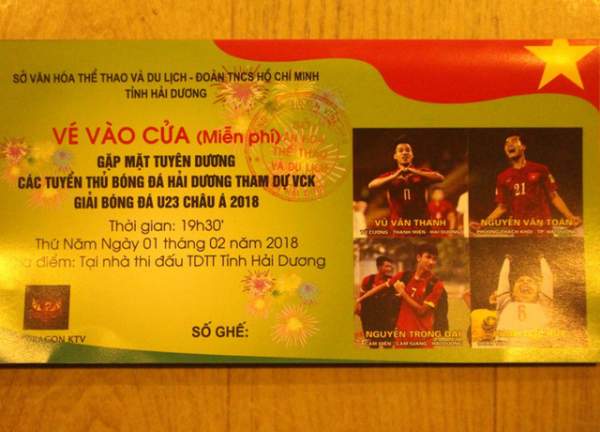 Lễ vinh danh 4 tuyển thủ U23 Việt Nam quê Hải Dương diễn ra như thế nào? 4