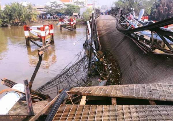 Khắc phục “thần tốc” cầu Long Kiểng sập do xe tải "đè" ở Sài Gòn 13