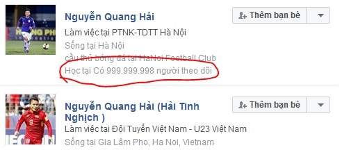 Cảnh báo: 200 tài khoản Facebook giả mạo cầu thủ và HLV U23 Việt Nam 2