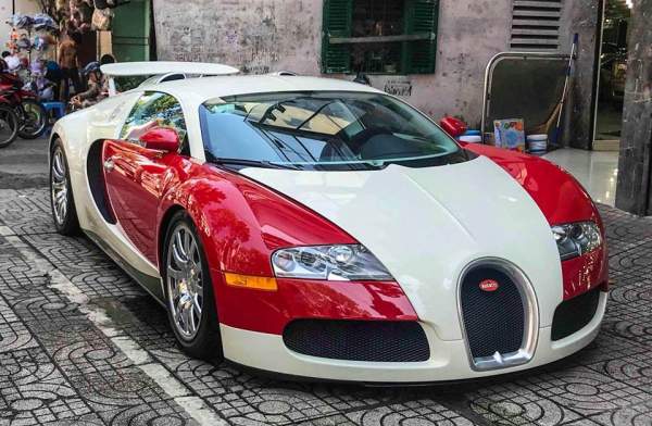 Bugatti Veyron độc nhất Việt Nam bất ngờ lộ diện tại Sài Thành