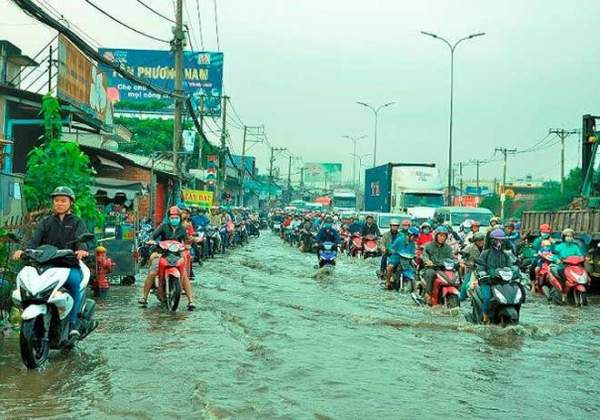 Sài Gòn có thể mưa, ngập vào dịp Tết