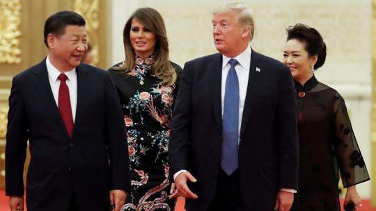 Lộ cuộc xô xát vì cặp hạt nhân trong chuyến thăm Trung Quốc của ông Trump 2