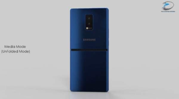 "Choáng" Samsung Galaxy Wing màn hình 7 inch 4K, gập lại được 6