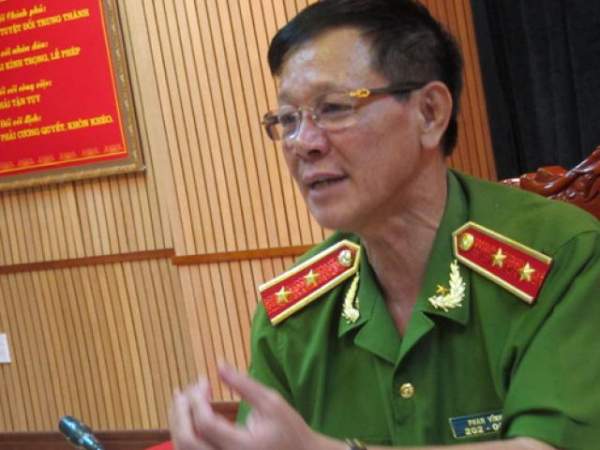 Công an Phú Thọ làm việc với Trung tướng Phan Văn Vĩnh 2