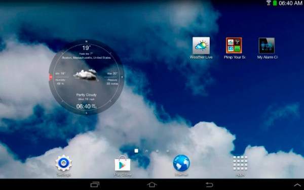 Tổng hợp phần mềm theo dõi thời tiết miễn phí trên Android 6