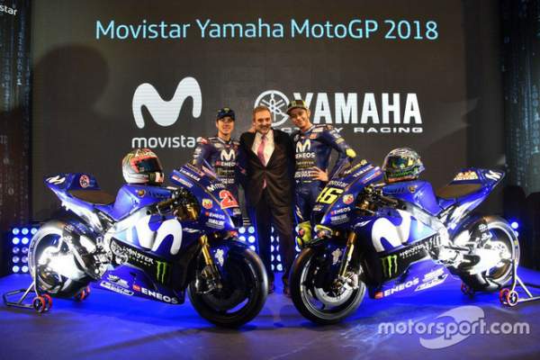 Lộ diện xe đua Yamaha YZR M1 2018