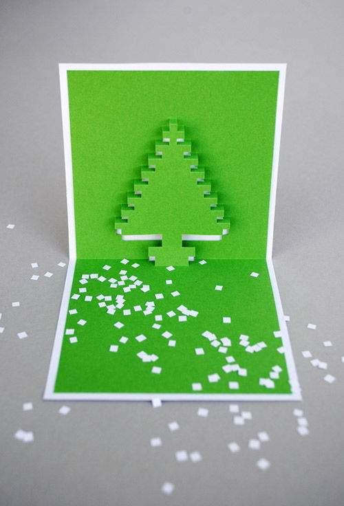 Học ngay cách làm thiệp Giáng Sinh 3D cực sáng tạo 5