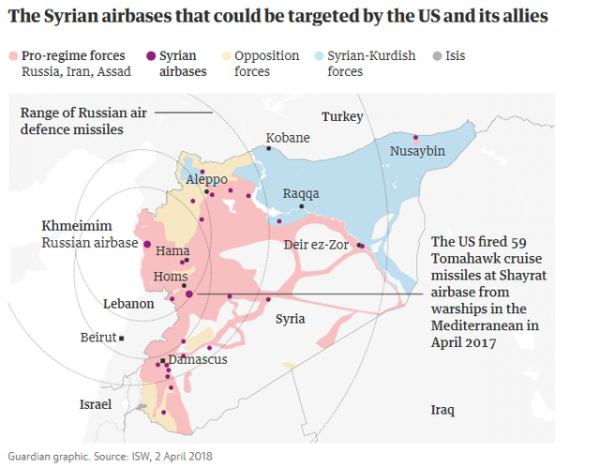 Mỹ và phương Tây có thể tấn công các mục tiêu nào tại Syria? 2